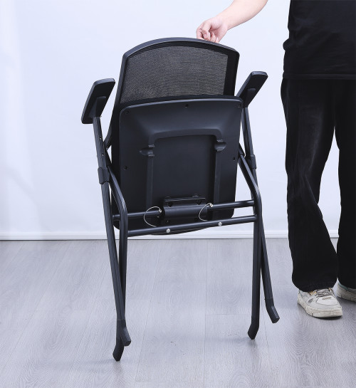 Factory Direct Folding meeting chair with wheel for meeting room and conference chair Colours available for office furniture