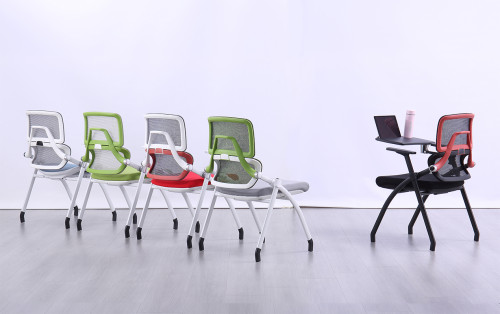 Modern Design Folding Training chair with armrest for meeting room chair multicolour Conference chair