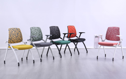 Modern Design Premium Conference Room Foldable Training ChairMulti-color Staff Chair