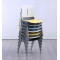 Factory Direct Multi-functional School Library Chair for Student Study Chair and Plastic Chair with Stackable Multicolour