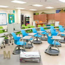 Why Schools Should Be Equipped with Combined Smart Desks and Chairs