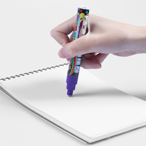 Marqueur de craie stylo marqueur de tableau Fabricant en gros OEM personnalisé Chotune pointe fine LED marqueur de peinture surligneur