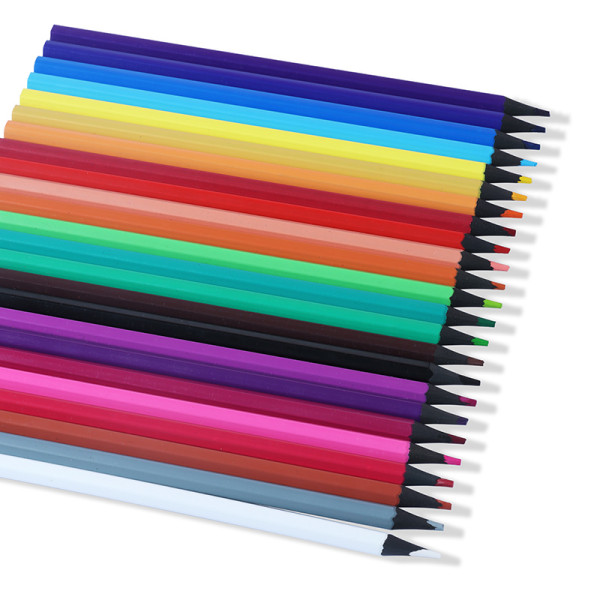 Vente en gros de crayons de couleur coloristes Chotune 12 48 crayons de couleur mis en qualité Soft Core fils de couleur