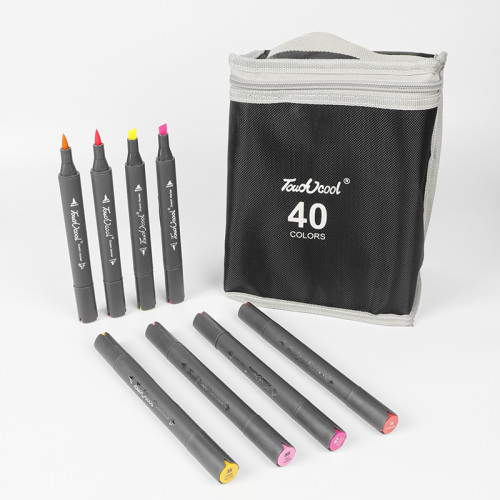 Marqueur de stylos à dessin blanc 262 couleurs pour enfants outil de peinture marqueurs d'alcool Chotune fabricant OEM Logo client