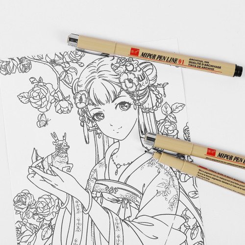 Vente en gros Fineliners Tip Pen Draw Pen Micro Pigment liner pen Fabricant Chotune Logo client Oem