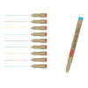 Stylos à encre Fineliner ｜12 stylos à dessin à pointe fine Multiliner de précision de taille｜Stylos Fineliner à pointe unique