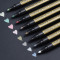 Metallic Marker Pens Dual Tip 20 Colors | Wholesale For Card Making Rock Painting Album Scrapbook Metal Wood Ceramic Glass | Medium & Brush Tip