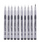 Fineliner Pen|Black Barrel Fineliner Pen|Waterproof Ink Fineliner Pen|OEM|ODM