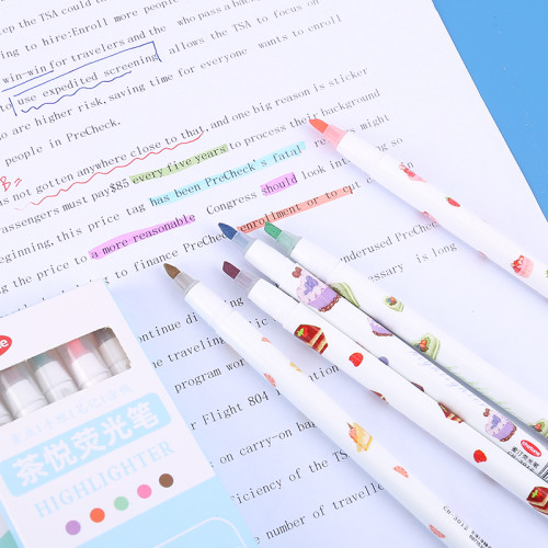 Bolígrafo resaltador Guowei|Lápiz resaltador de tinta a base de agua|OEM|ODM