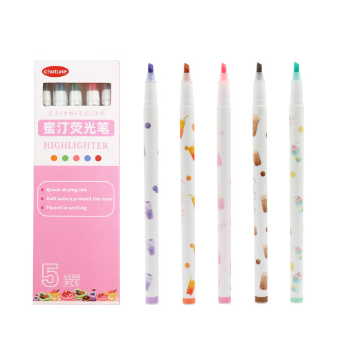 Guowei Highlighter Pen|Water Based Ink Highlighter Pen|OEM|ODM