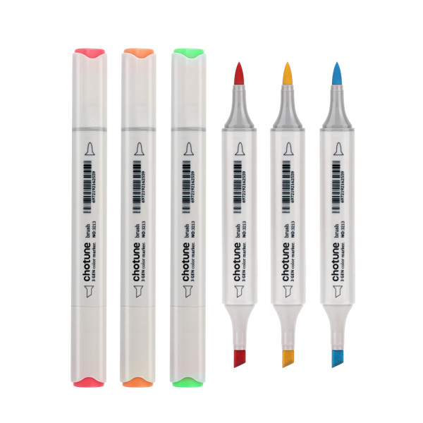 Chotune Oval Barrel Marker Pen|Alcohol Based Ink Marker Pen|Customized Logo Marker|OEM|ODM