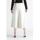 213294 A-line Skirt with Button
