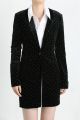 220020 High Quality Velvet Suit