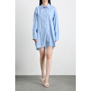 220372 Long Sleeve Shirt Dress