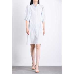 223127-1 Mid-sleeve Shirt Dress