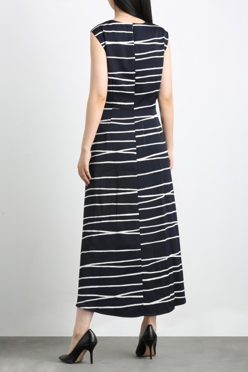 223247 Stripe Sleeveless Dress
