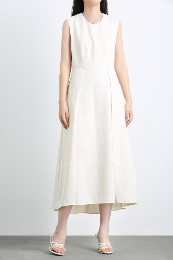 223248-1 ファッション ノースリーブ ドレス