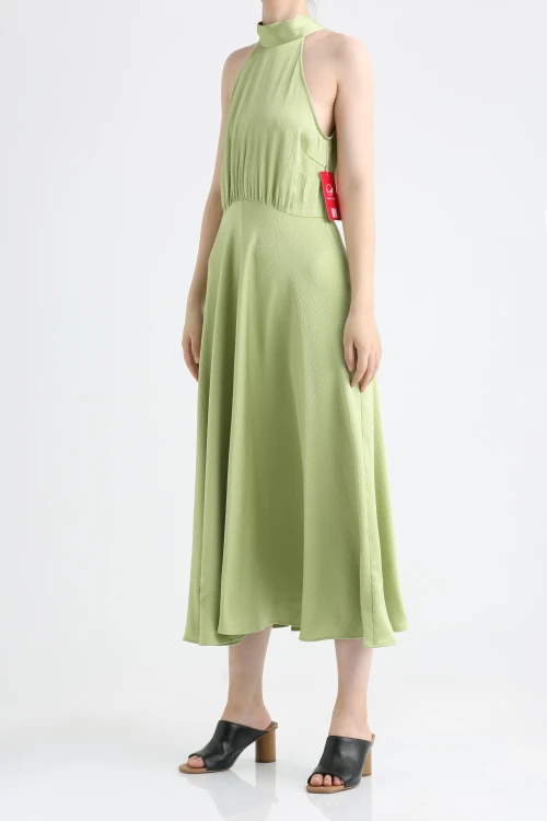 210547 Vestido de manga raglán de moda
