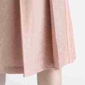217037 Casual Midi Pleated Skirt