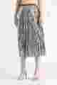 213138 Sequins Pleated Skirt