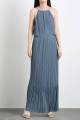 220329 Maxi vestido plisado