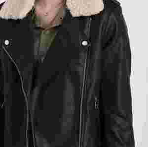 223060 Trendy Causal Padded Jacket with Zipper