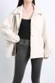 223294 Winder Wool Coat with Pocket Short Jacket