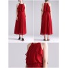 190986-2 Sleeveless Chiffon Dress