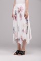 191400 Women's Pleated Floral Dress