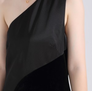 201029 One Shoulder Party Dress for Women