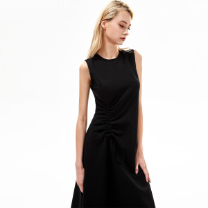 196011 Round Neck Dress for Work and Party