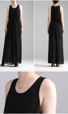 190800 Women's Sleeveless Maxi Dress