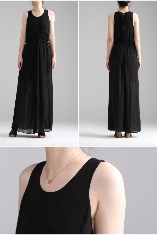 190800 Women's Sleeveless Maxi Dress