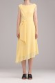 191328 Sleeveless Dress with Belt