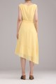 191328 Sleeveless Dress with Belt