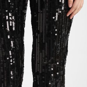 197191 Black Sequin Pants