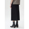 207045 A Line Pleated Skirt for Lady