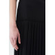 207045 A Line Pleated Skirt for Lady