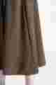 219073 V-Neck Solid Dress with Belt