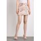 220510 Grid Print Mini-Skirt