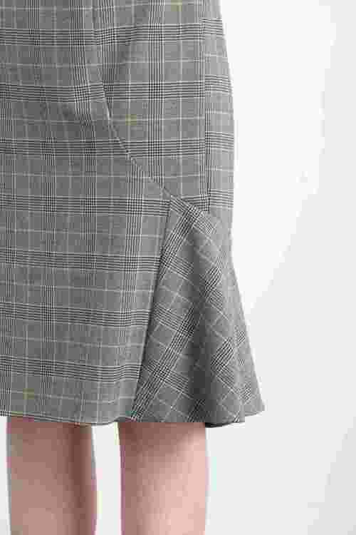 223379 Fashion Grid Skirt