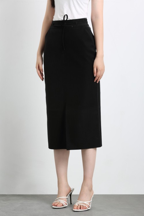 227026 Laced up Skirt with Split