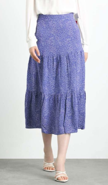 220295 Lady Print Skirt