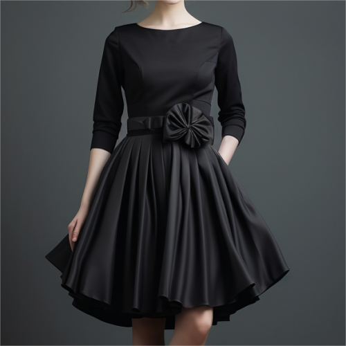 Custom Black Dresses ladies