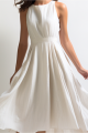 Custom White Daily Dresses ladies