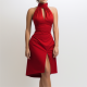 Custom Red Party Dresses ladies