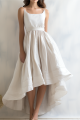 Custom White Daily Dresses ladies