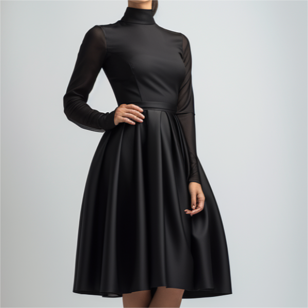 Custom Black Dresses ladies
