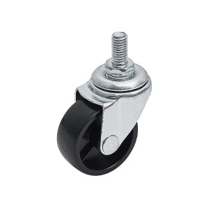 30mm Stem Caster Swivel Caster with Double Ball Bearing  By Threaded Stem