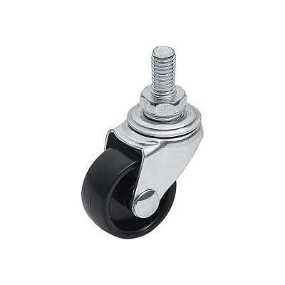 50mm Stem Caster Swivel Wheel With Double Ball Bearing By Brake